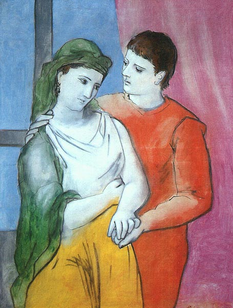 Lovers by Pablo Picasso