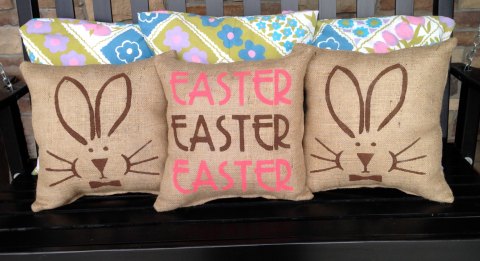 Easter Bunny Pillow