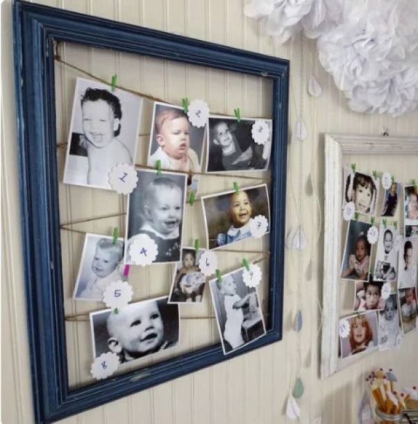 baby portrait collage