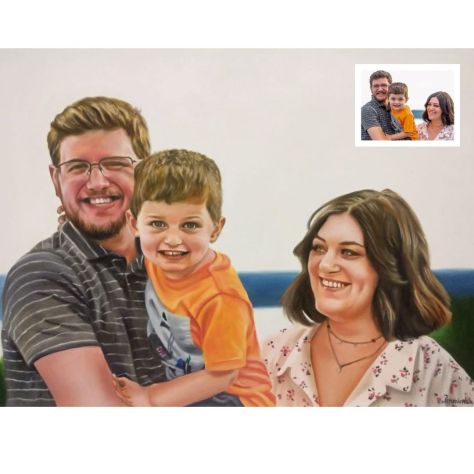 A Family Portrait (Gifts for Cancer Patients)