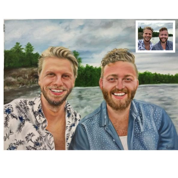 Portrait with their Friends