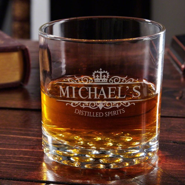 Customized Whiskey Glasses