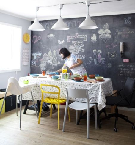 Doodling (Dining Room Decoration)