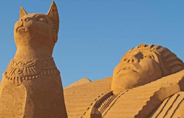 Cat Goddess Bastet (International Cat Day)