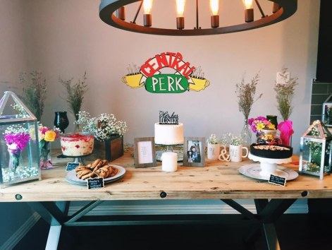 A F.R.I.E.N.D.S Themed Dining Room