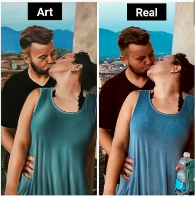 A Hand-painted Oil Portrait As Valentine's Day Gifts for Girlfriend