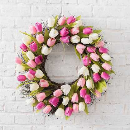 Tulip Wreath