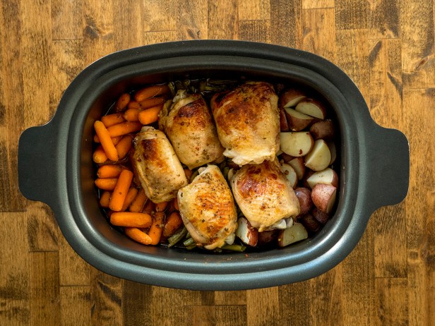 Chicken & Veggie Slow Cooker 