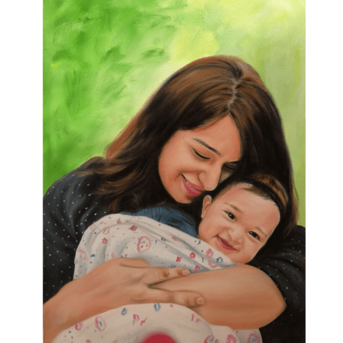 A Hand-painted Portrait for your Mother