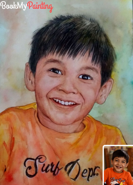 Custom Watercolor Portrait